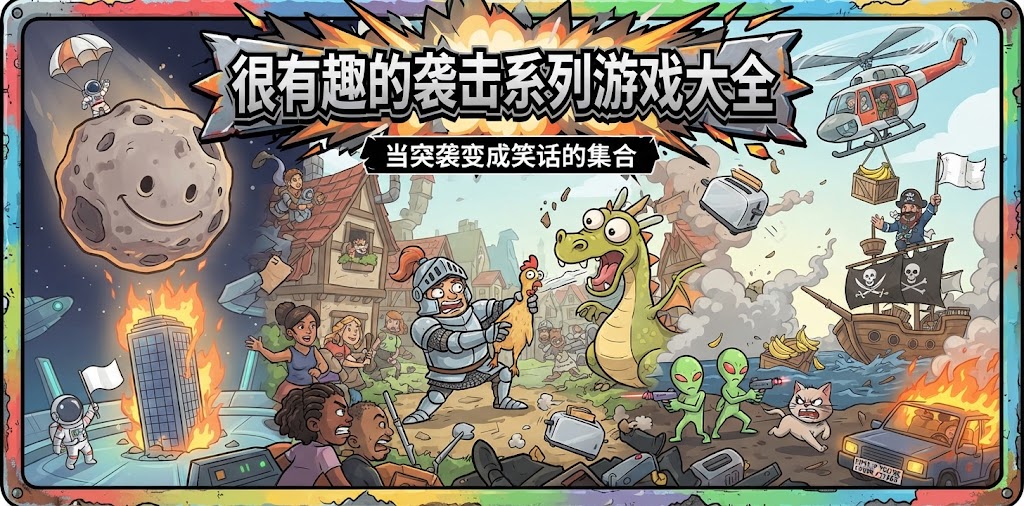 很有趣的袭击系列游戏大全