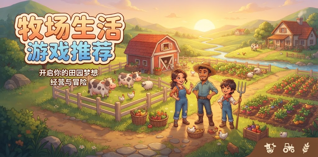 牧场生活游戏推荐