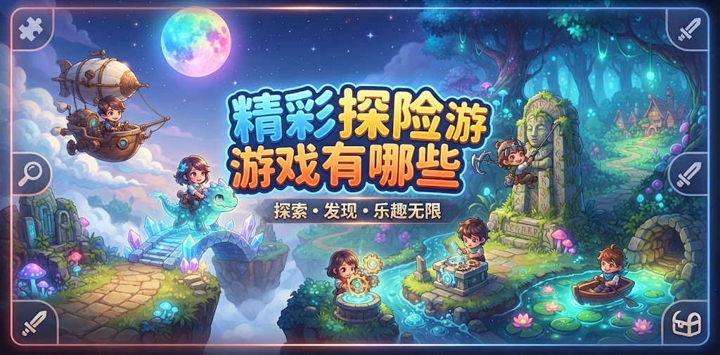 精彩探险游戏有哪些