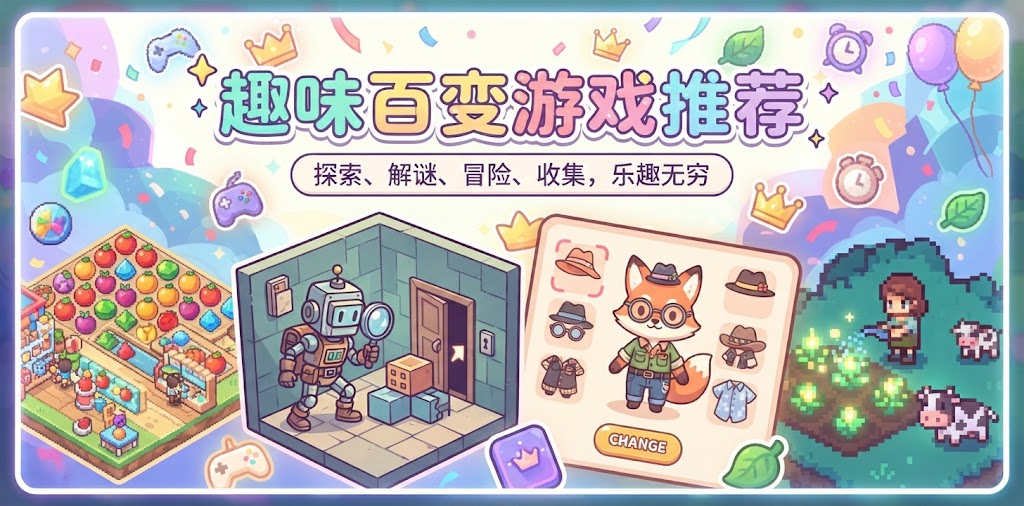 趣味百变游戏推荐