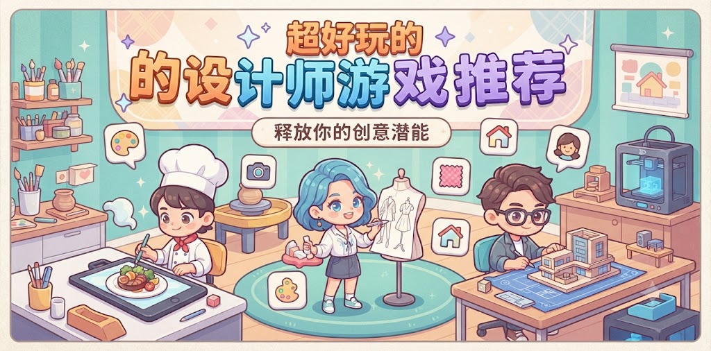 超好玩的设计师游戏推荐