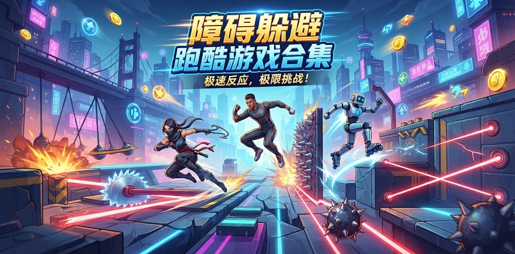 障碍躲避跑酷游戏合集