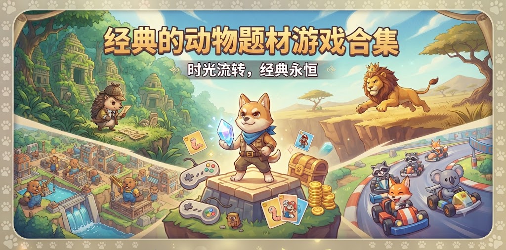 经典的动物题材游戏合集