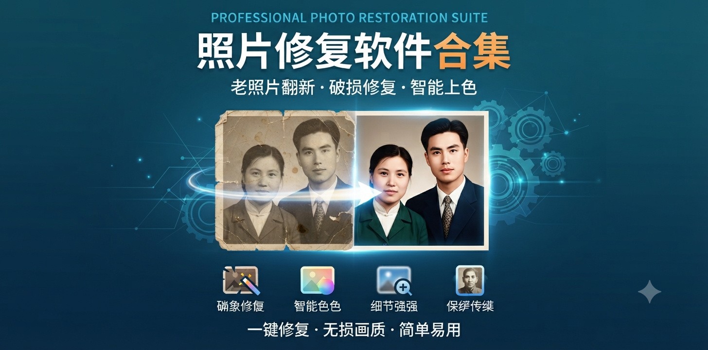 照片修复用什么软件好