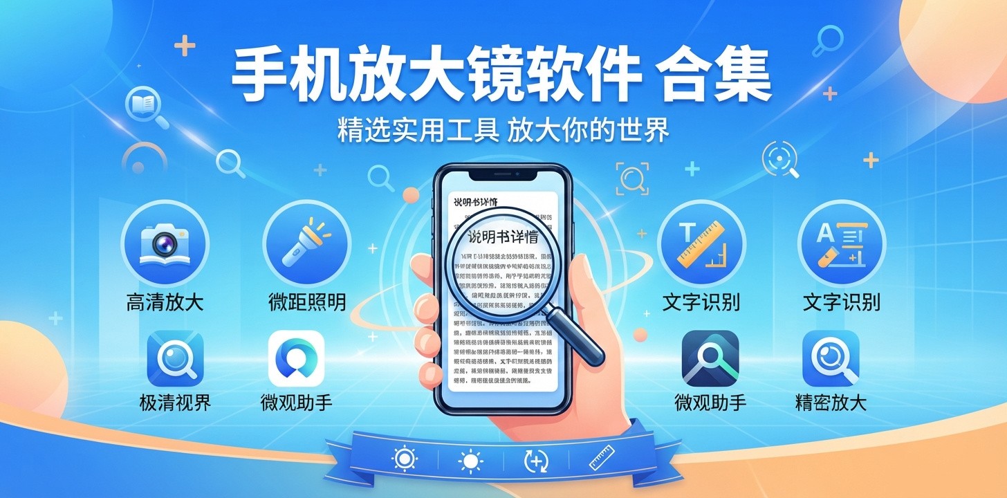 手机专用放大镜软件有哪些