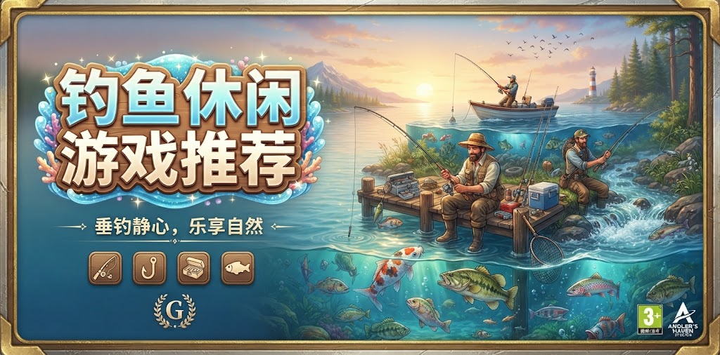 钓鱼休闲游戏推荐