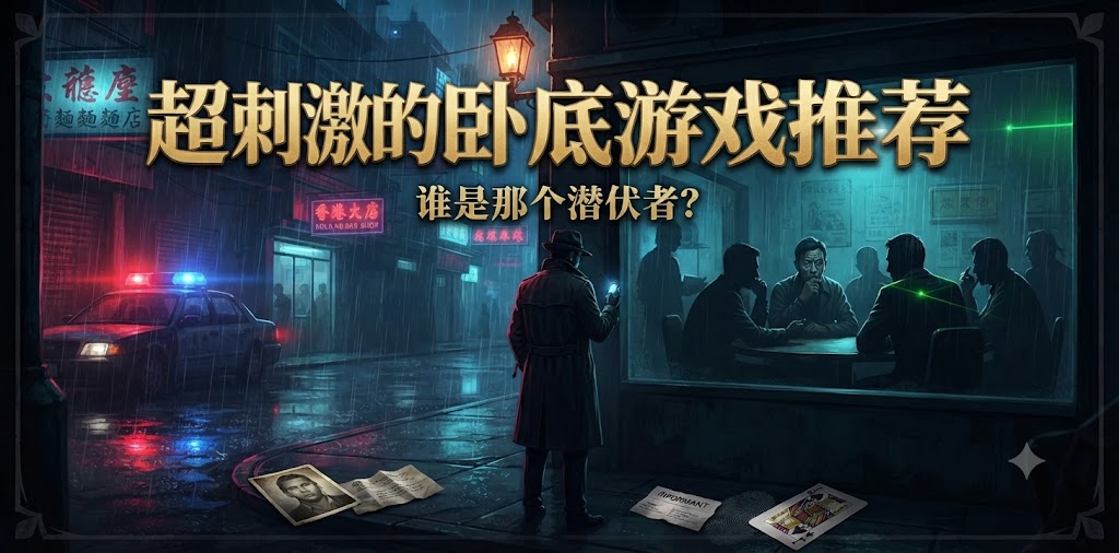 超刺激的卧底游戏推荐