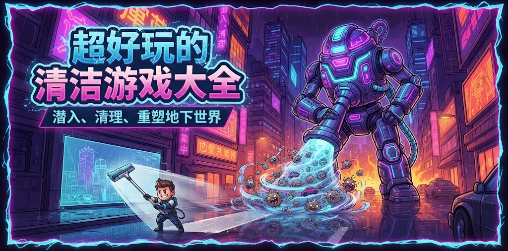 超好玩的清洁游戏大全