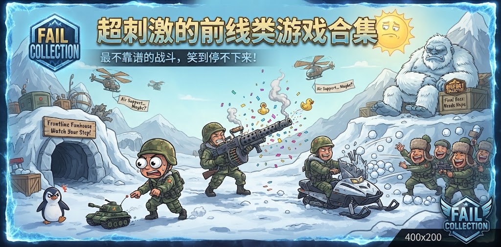 超刺激的前线类游戏合集
