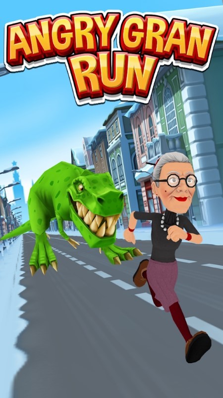 愤怒的老奶奶玩酷跑(Angry Gran Run)2