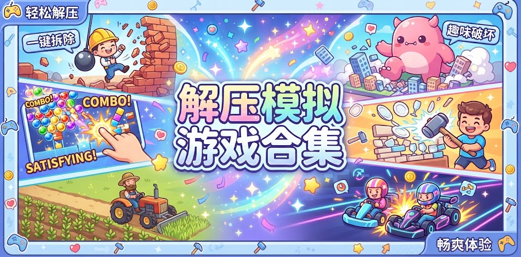 解压模拟游戏合集