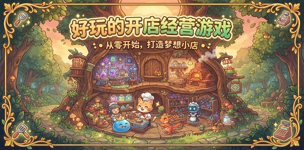 好玩的开店经营游戏