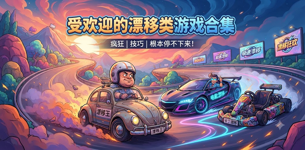 受欢迎的漂移类游戏合集