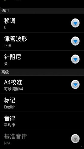 专业调音器APP2