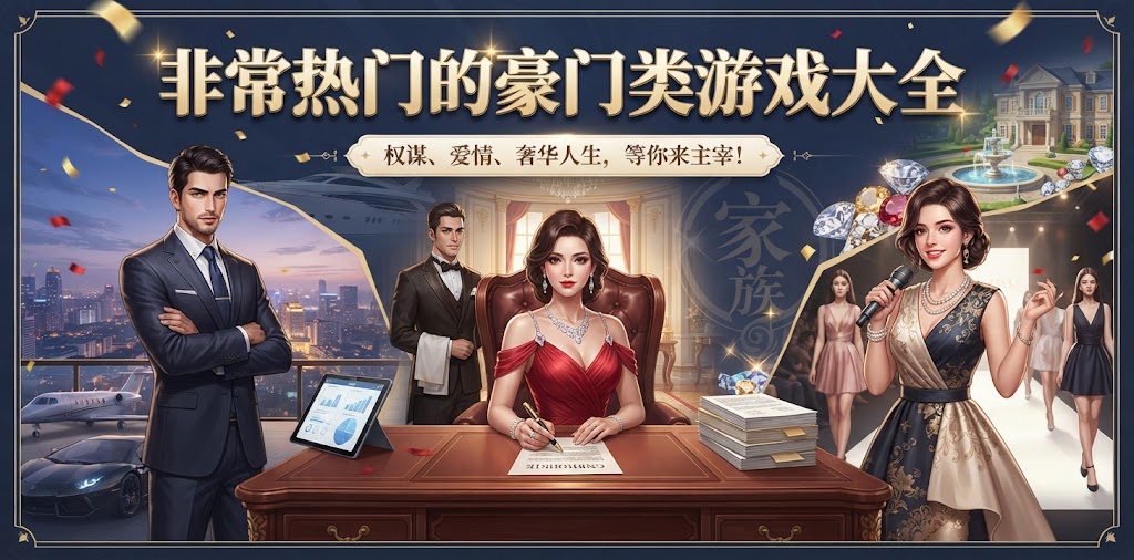 非常热门的豪门类游戏大全