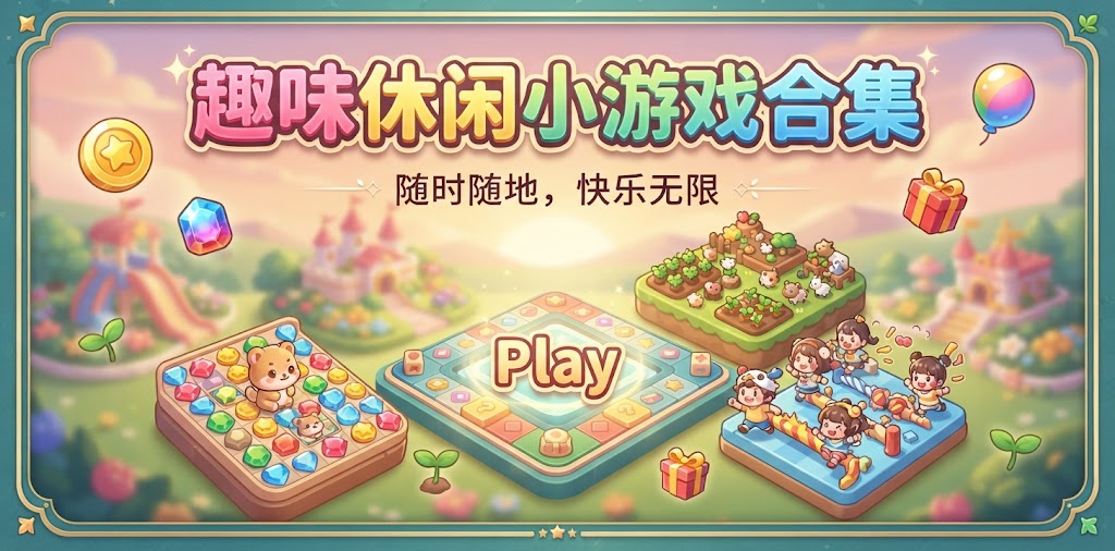 趣味休闲小游戏合集