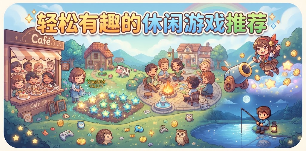 轻松有趣的休闲游戏推荐