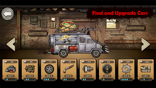 战车撞僵尸地牢(Earn to Die Rogue)2