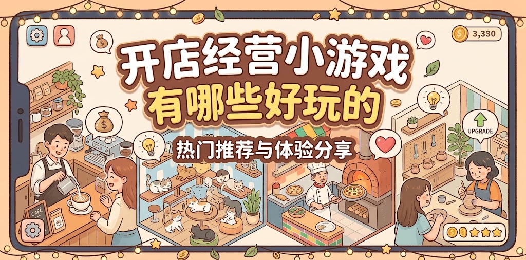 开店经营小游戏有哪些好玩的