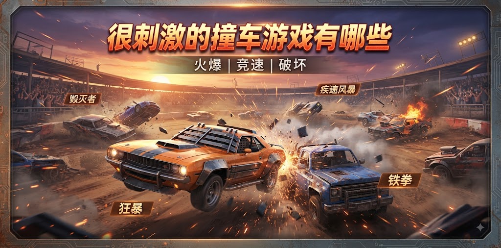 很刺激的撞车游戏有哪些