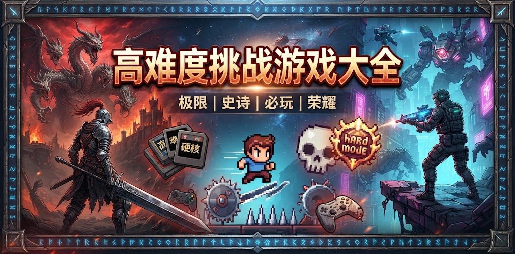 高难度挑战游戏大全