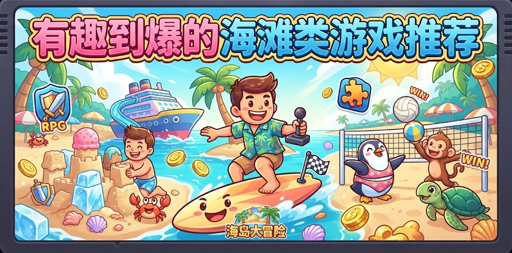 有趣到爆的海滩类游戏推荐