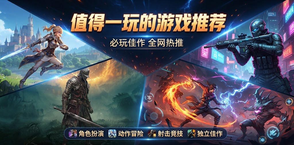 值得一玩的游戏推荐