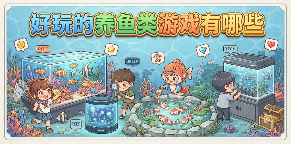 好玩的养鱼类游戏有哪些