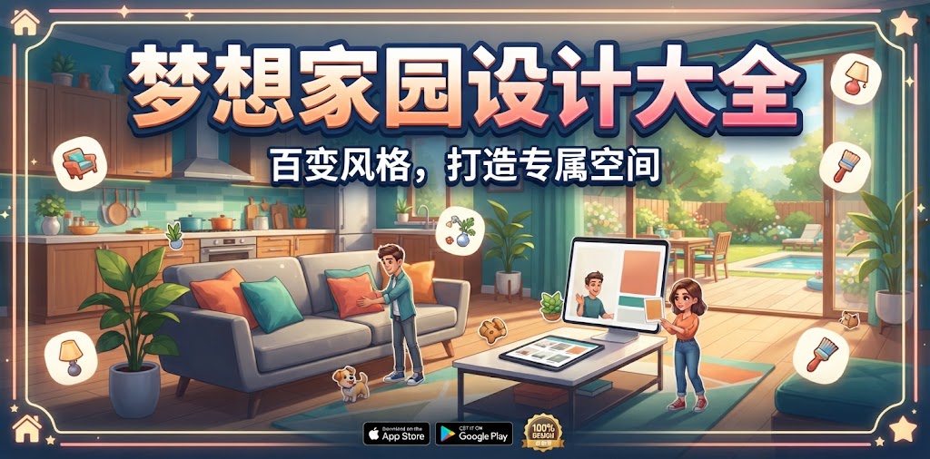 梦想家园设计游戏大全