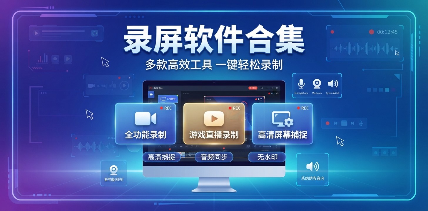 屏幕录制用什么软件
