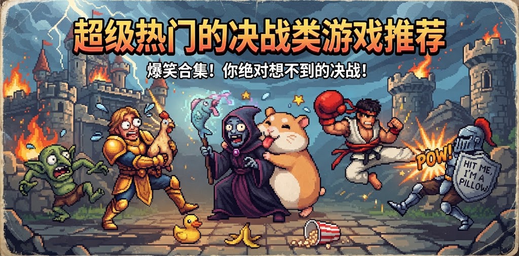 超级热门的决战类游戏推荐
