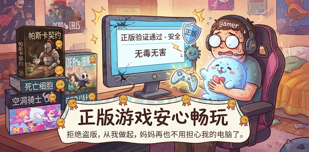 正版游戏安心畅玩