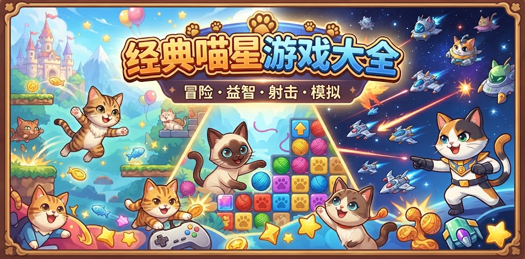 很经典的喵星游戏大全