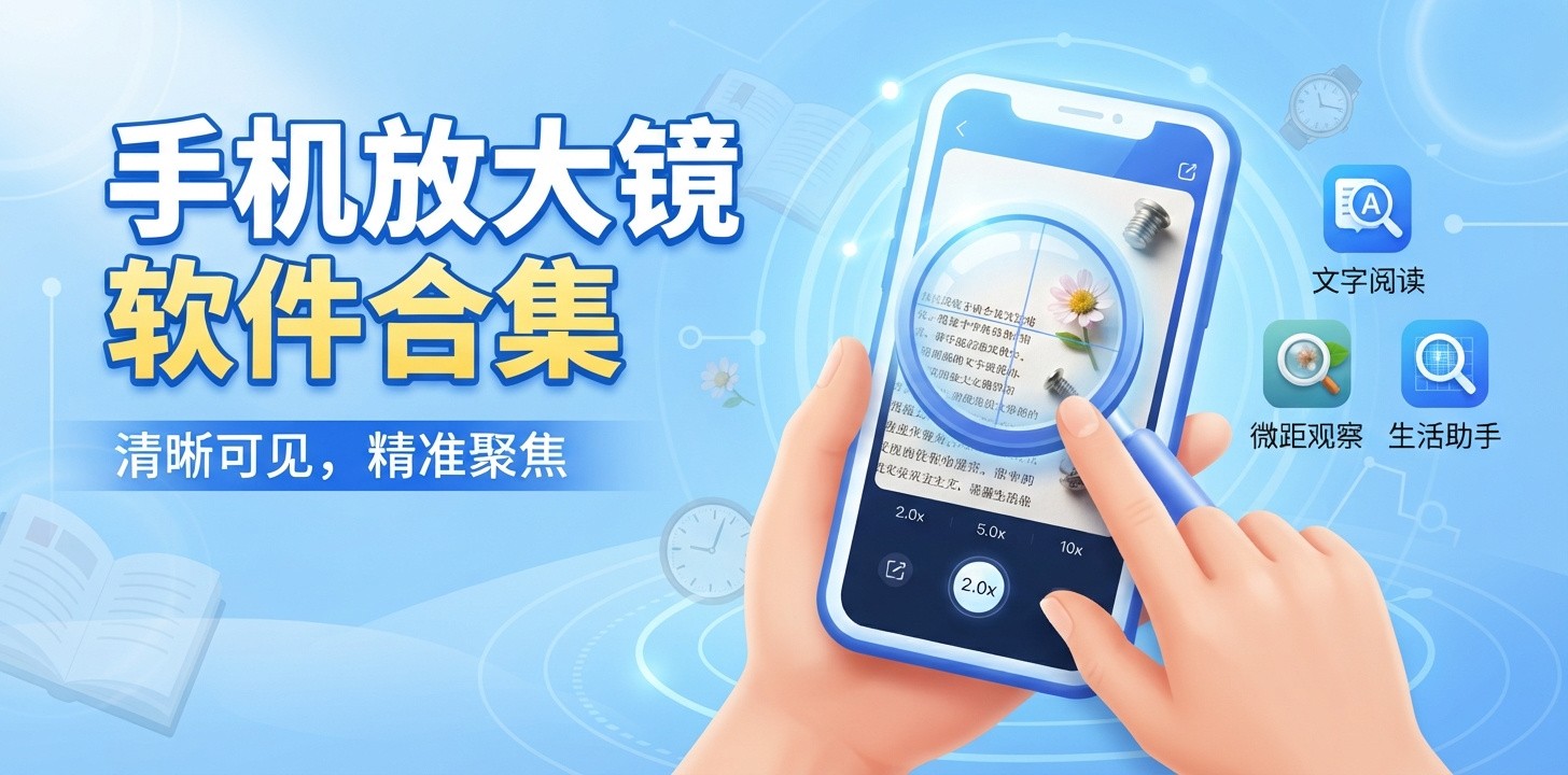 手机放大镜APP哪个好用