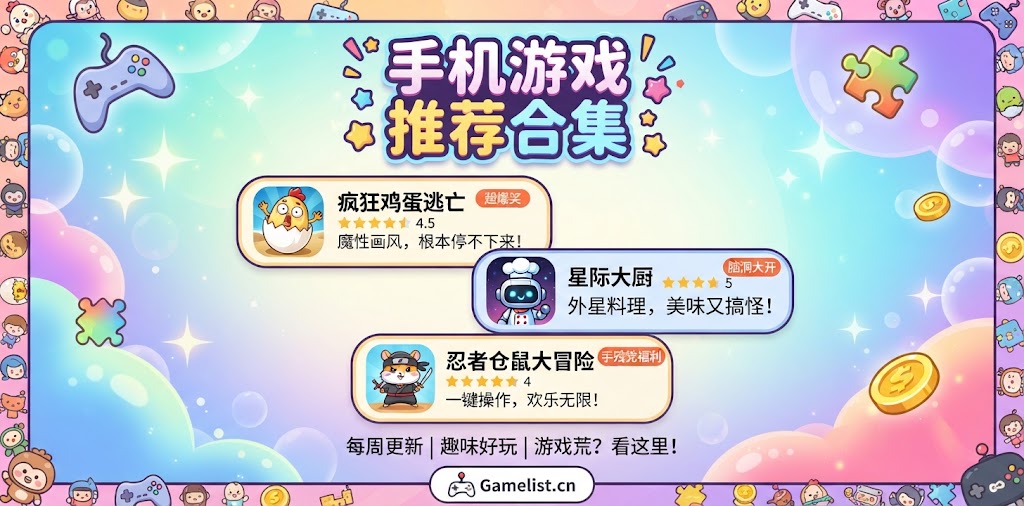 手机游戏推荐合集