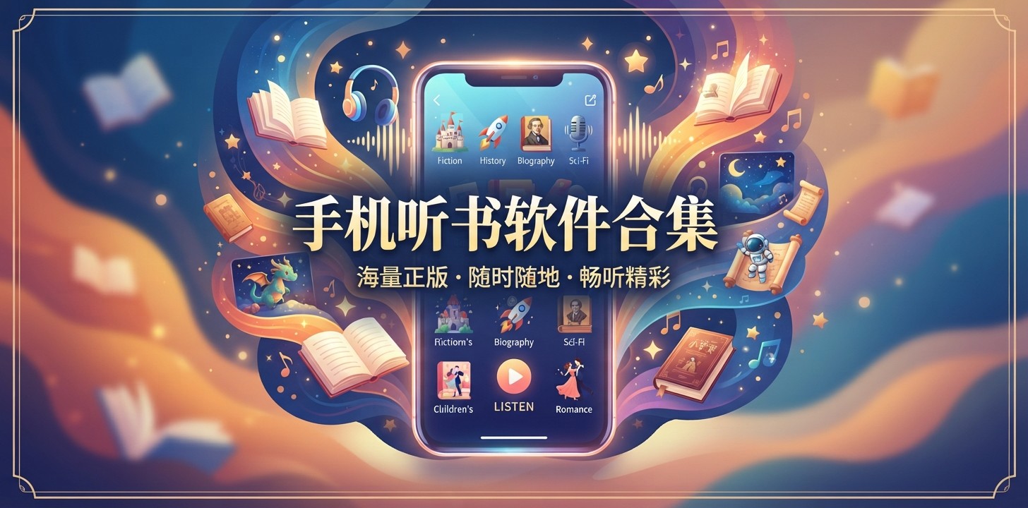 哪个app听书最全免费