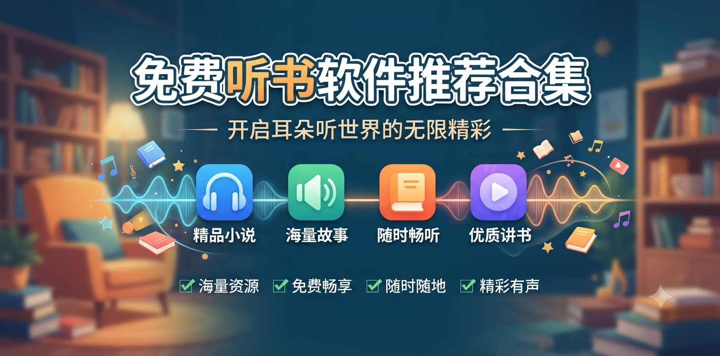 免费听书软件推荐
