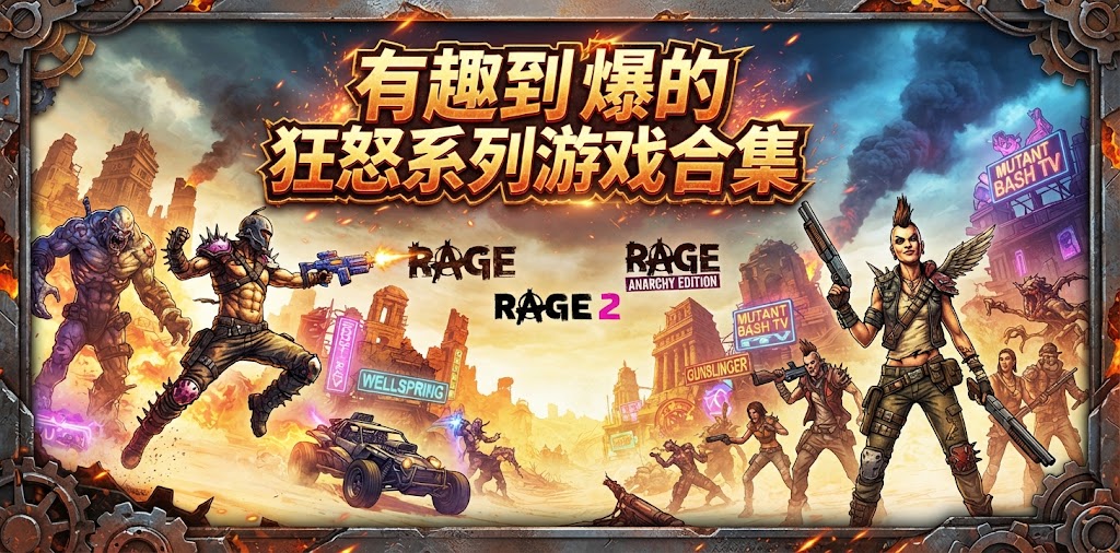 有趣到爆的狂怒系列游戏合集
