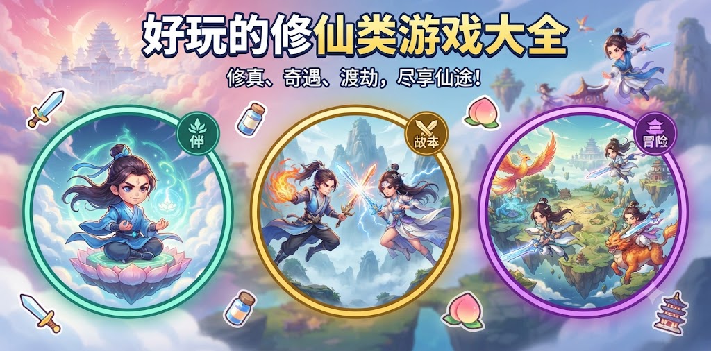 好玩的修仙类游戏大全