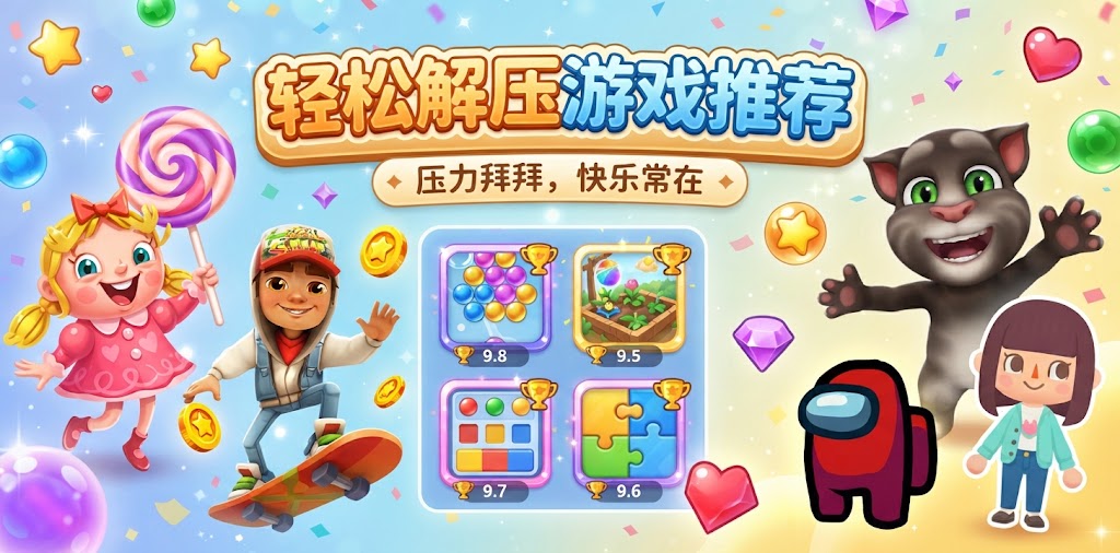 轻松解压游戏推荐