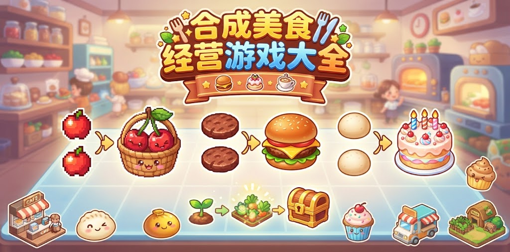 合成美食经营游戏大全