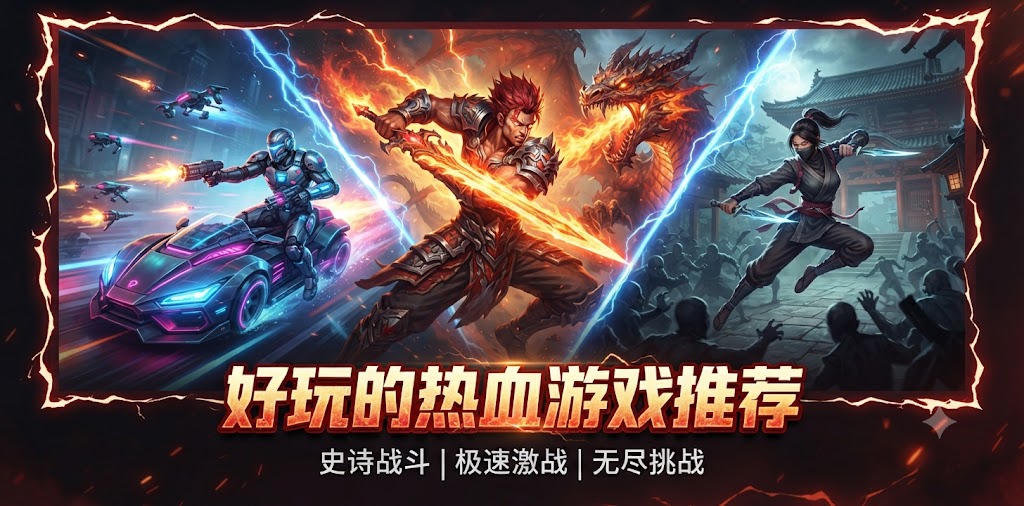 好玩的热血游戏推荐