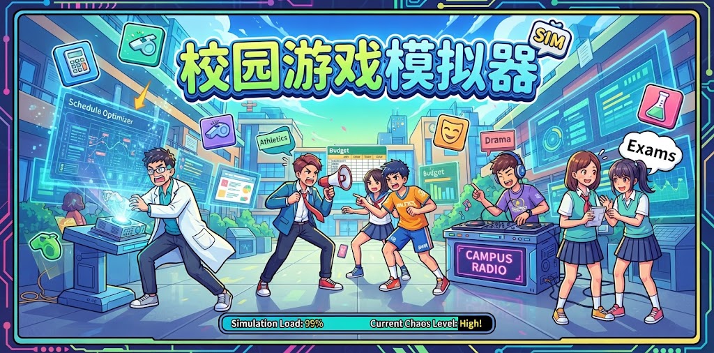 校园游戏模拟器