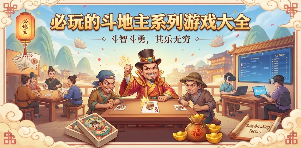 必玩的斗地主系列游戏大全