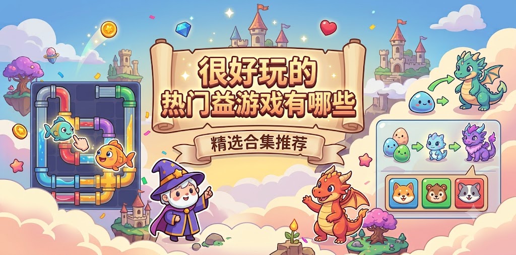 很好玩的热门益智游戏有哪些