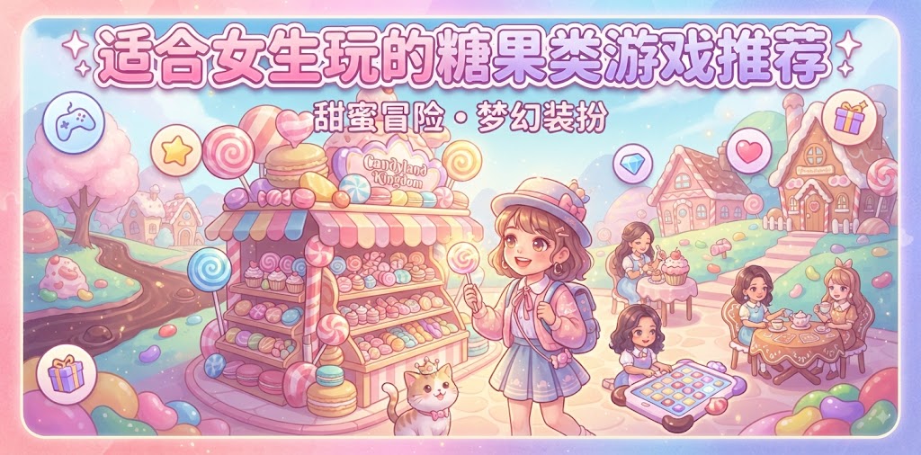 适合女生玩的糖果类游戏推荐