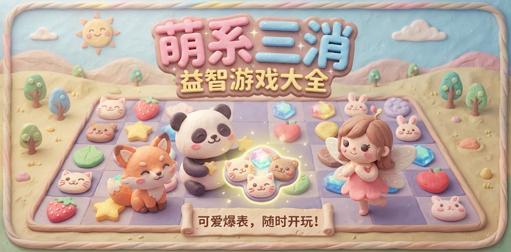 萌系三消益智游戏大全