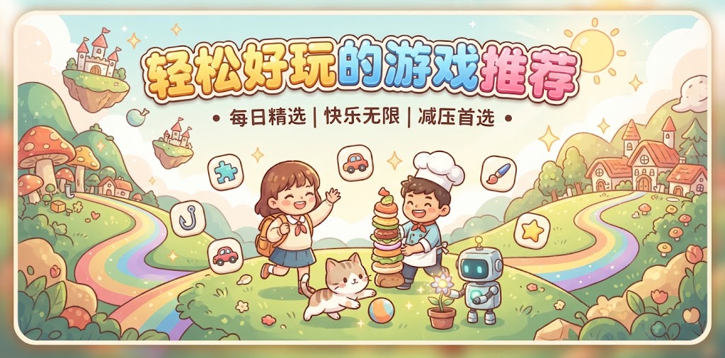 轻松好玩的游戏推荐