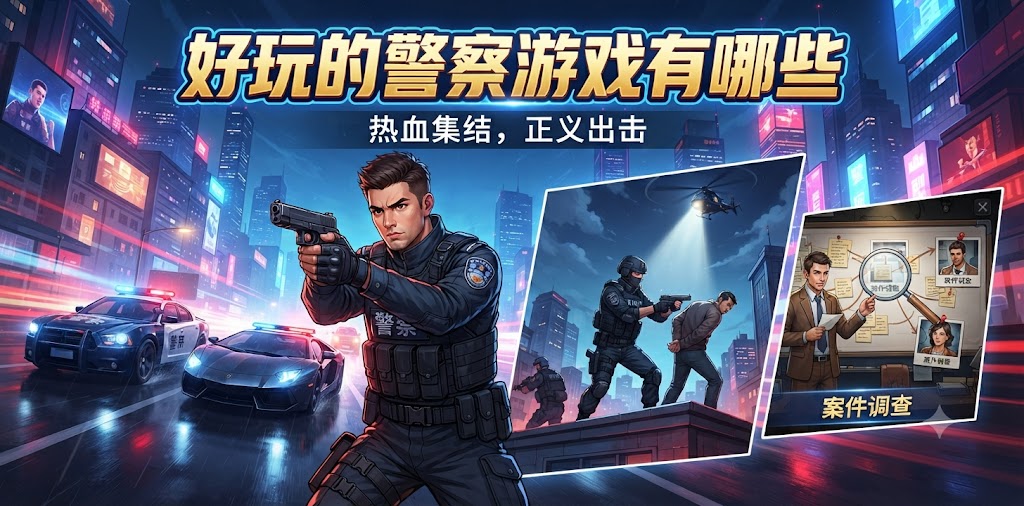 好玩的警察游戏有哪些