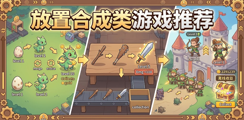 放置合成类游戏推荐